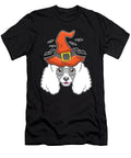 Halloween Witch Poodle Dog Costume Gift Haselshirt T-Shirt