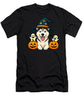 Halloween Siberian Husky Dog Cute Chibi Hat Studi Alex T-Shirt