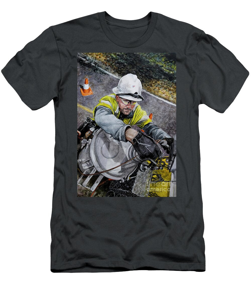 Hancock Lineman Jennifer Sowders T-Shirt