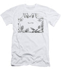 Hand Drawn Frame of Lime and Canistel Fruits Iam Nee T-Shirt