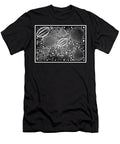 Hand Drawn of Carambola and Lime Fruits on Chalkboard Iam Nee T-Shirt