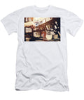 Hand Pressing the Button on a Coffee Machine Coffee Preparation Michal Bednarek T-Shirt
