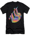 Hanging Around Psychedelic Sloth Rebecca Wang T-Shirt