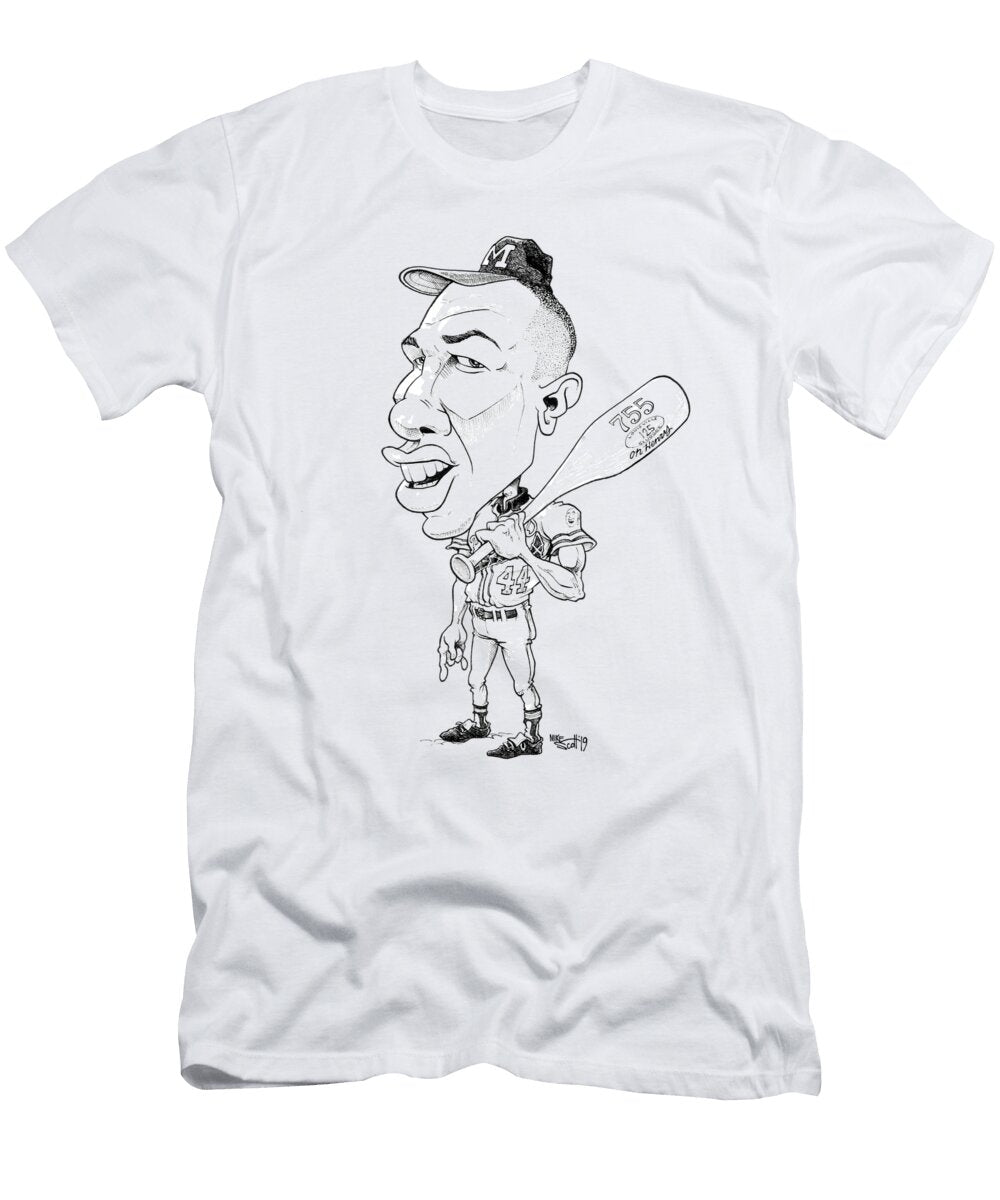 Hank Aaron Mike Scott T-Shirt