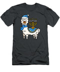 Hanukkah Llama Menorah Chanukah Alpaca Cute Women Girls Wojciech4ellie T-Shirt