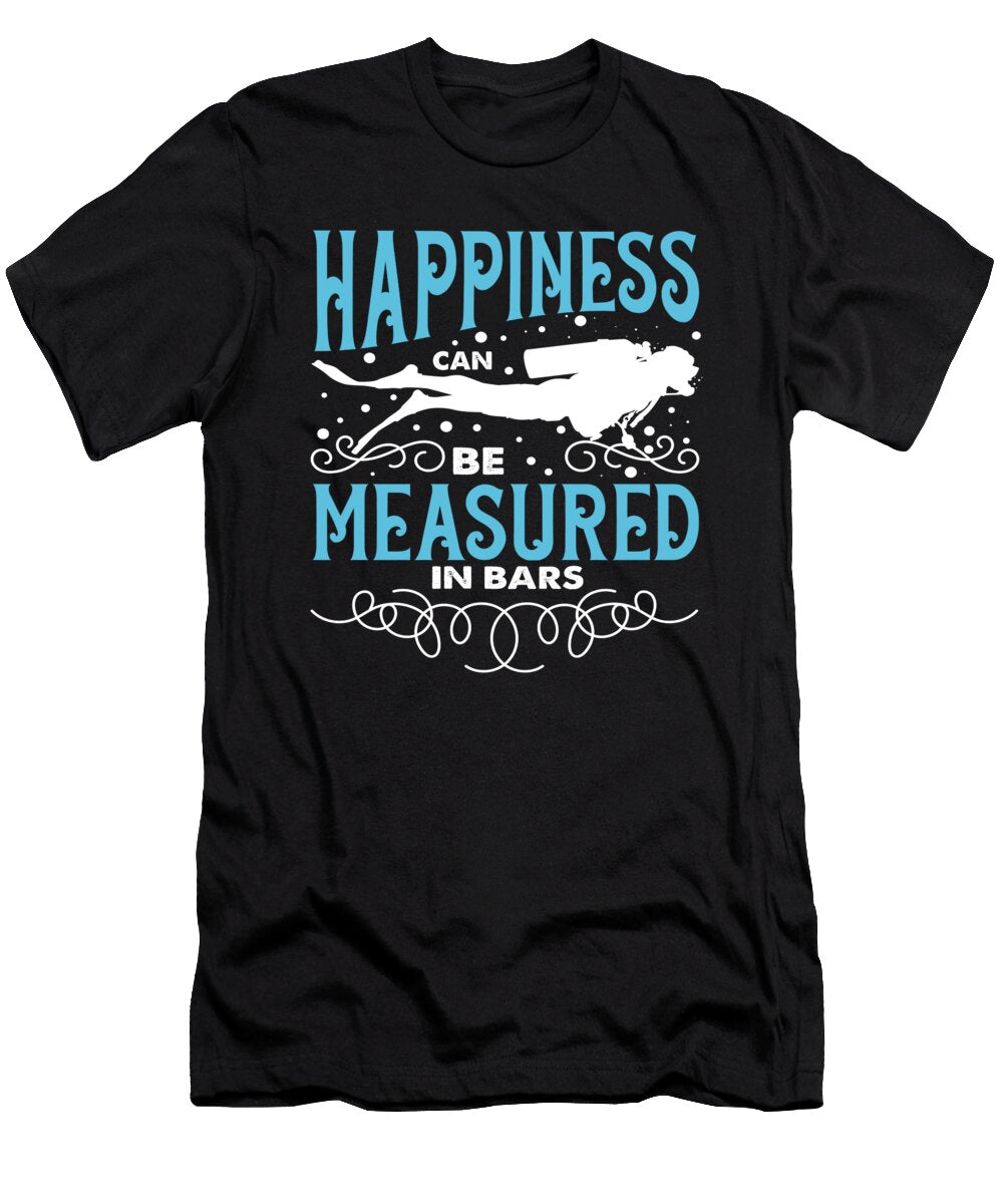 Happiness Can Be Measured in Bars Do Tran Quang T-Shirt