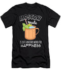 Happiness Cocktail Lover Moscow Mule Graphic Jacob Hughes T-Shirt