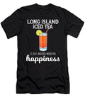 Happiness Funny Cocktail Long Island Iced Tea Design Jacob Hughes T-Shirt