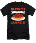 Happiness Is a Warm Plate of Spaghetti Pasta Lover Alessandra Roth T-Shirt