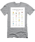Happy Hour Cocktail Guide Dennson Creative T-Shirt