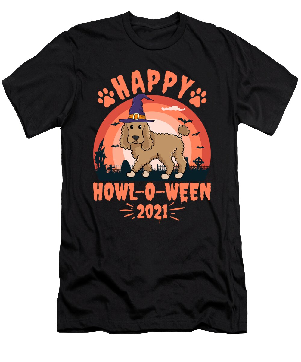 Happy Howl O Ween 2021 Poodle Me T-Shirt