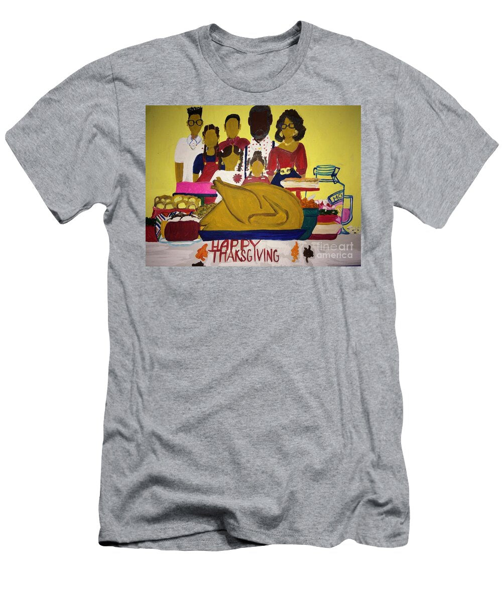 Happy Thanksgiving Merry Christmas Autoya Vance T-Shirt