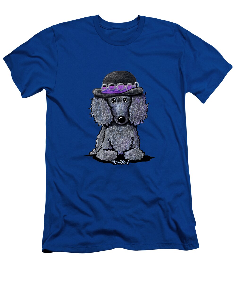 Hats Off Series Poodle Kim Niles T-Shirt