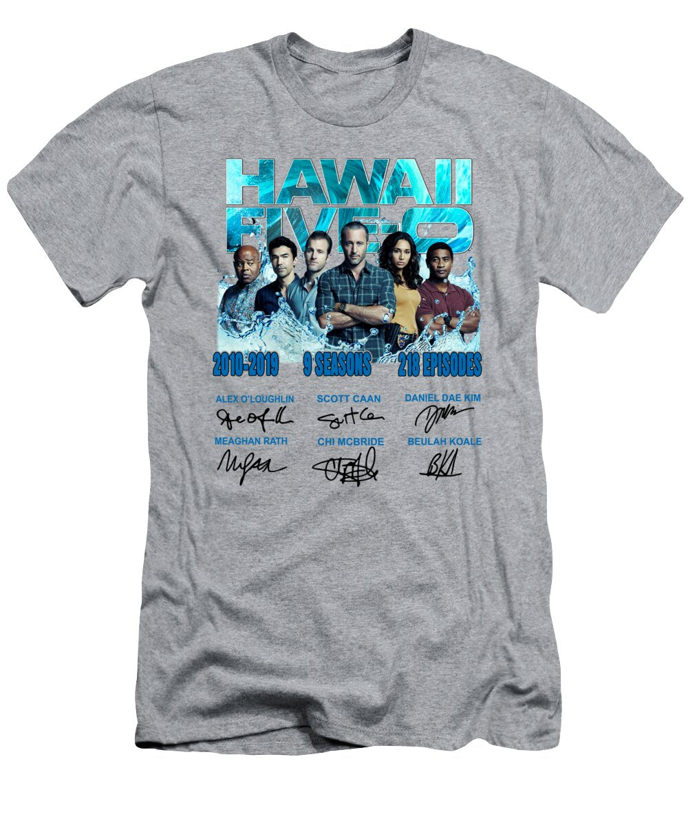 Hawaii Five 0 Cast Signed Movie 10 Episode 240 Movie Film Cinema Funny Wome 643 Borje Hjortsberg T-Shirt
