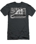 Hawk Falls Canyon Black and White Adam Jewell T-Shirt