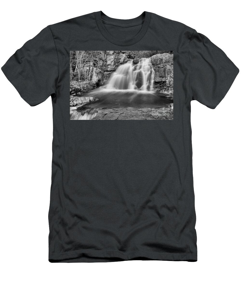 Hawk Falls Canyon Black and White Adam Jewell T-Shirt