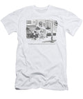 He Walks the Walk and Talks the Talk But He Doesnt Drink Peter Steiner No Index T-Shirt