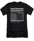 Head Bartender Nutrition Factors Gift Item Shi Hu Kang T-Shirt