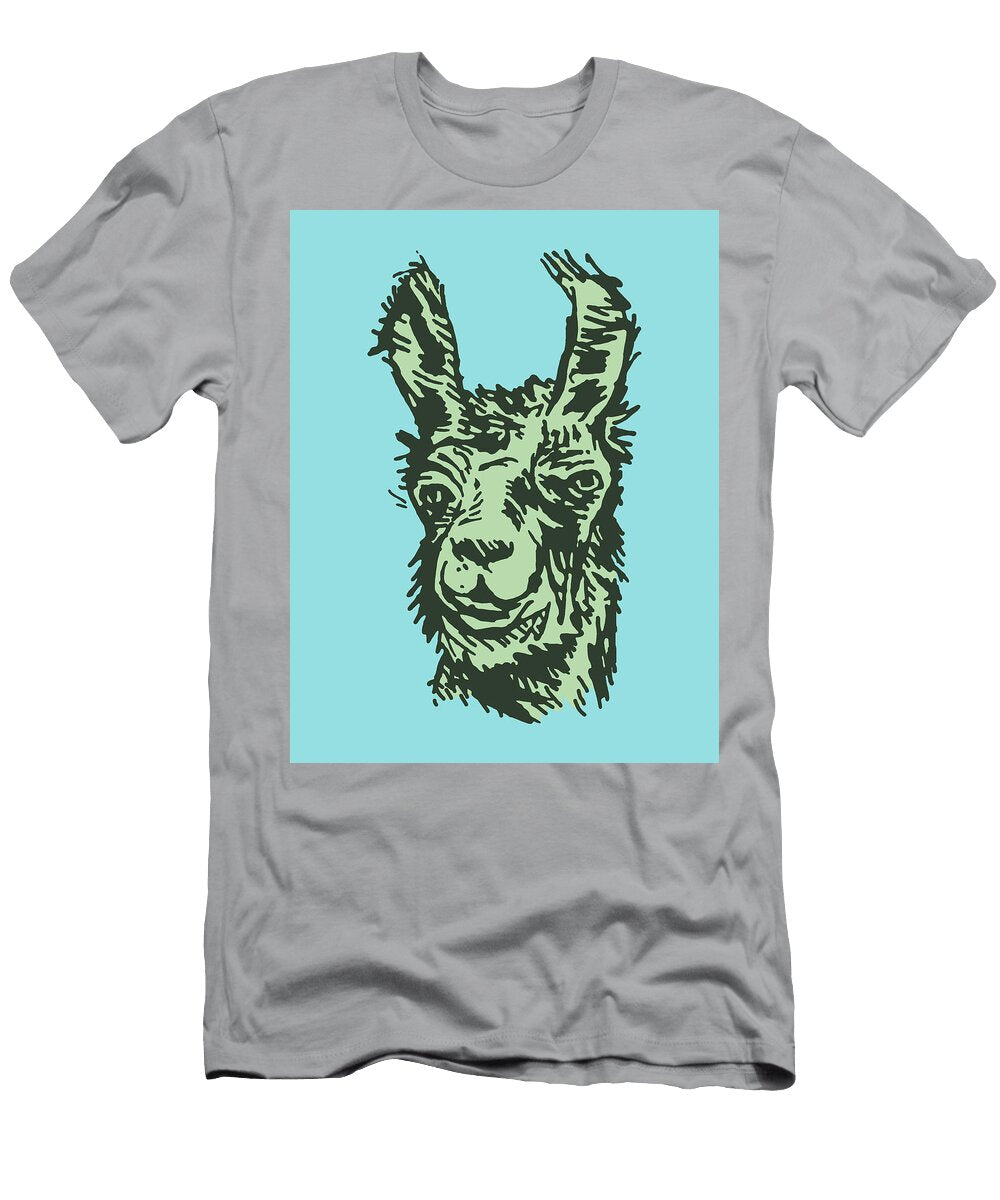 Head of a Llama Csa Images T-Shirt