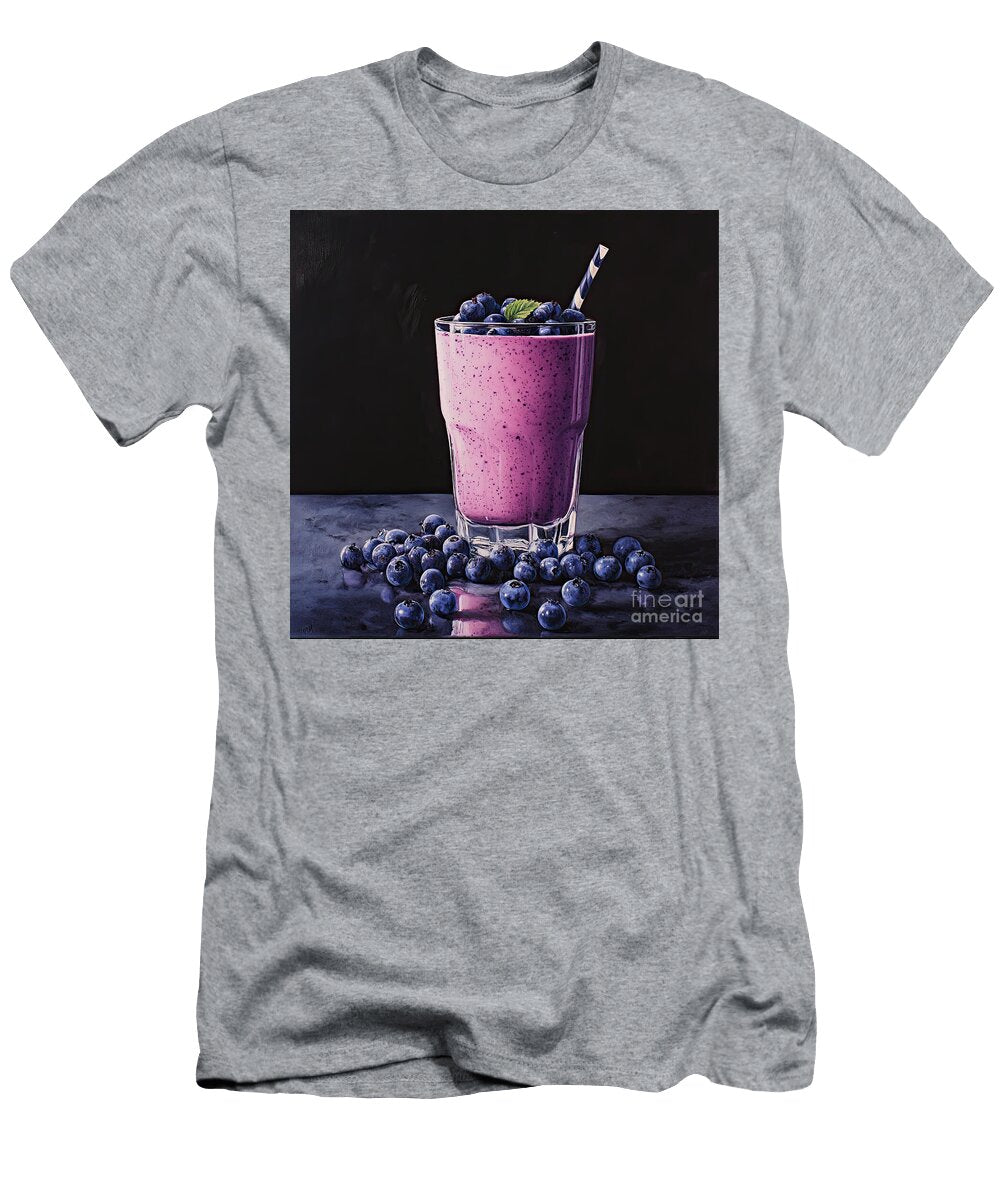 Healthy Blueberry Smoothie Elisabeth Lucas T-Shirt