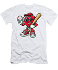 Heart Playing Baseball Valentines Day Quang Vu T-Shirt
