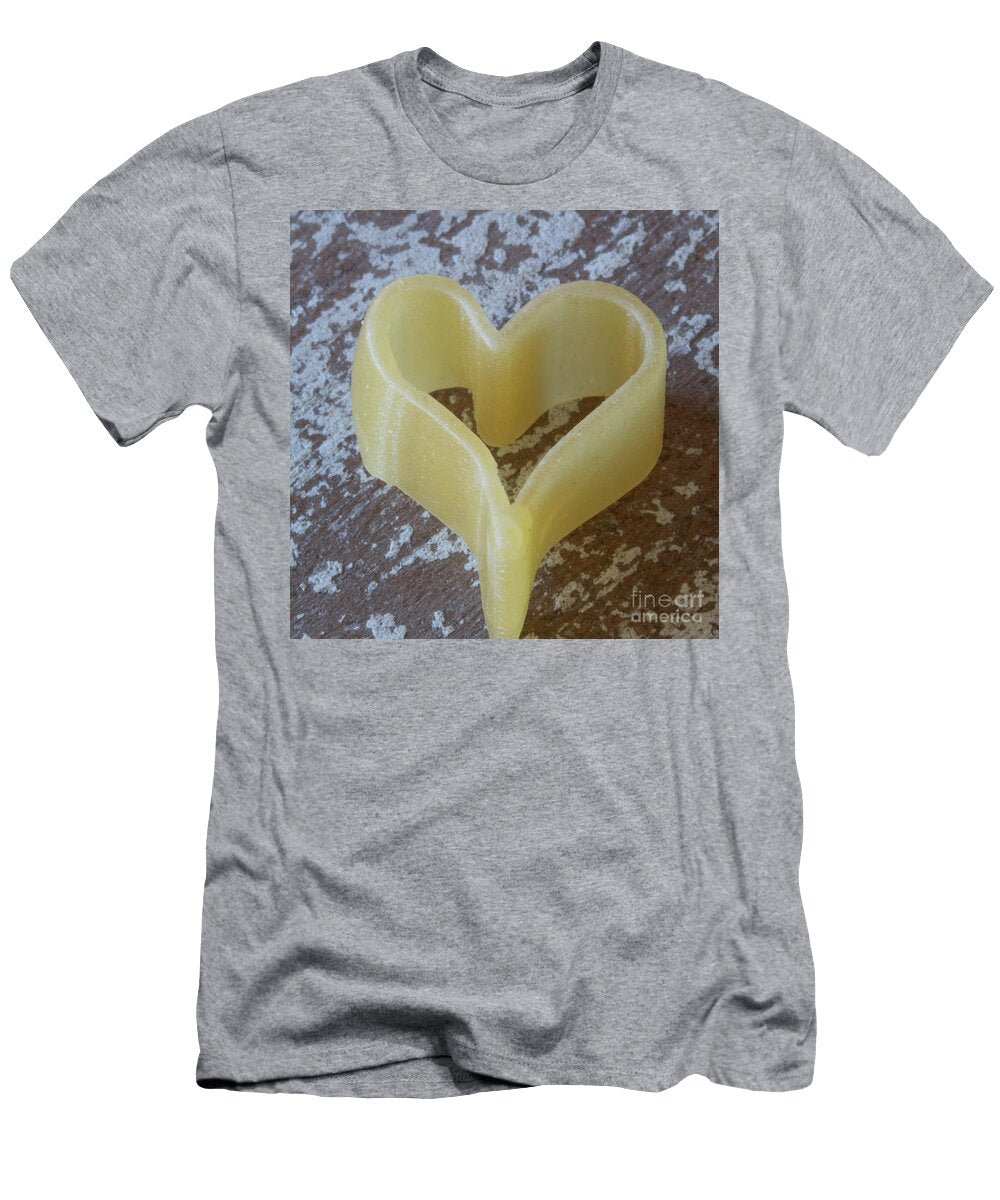 Heart Shaped Pasta Macro Elisabeth Lucas T-Shirt