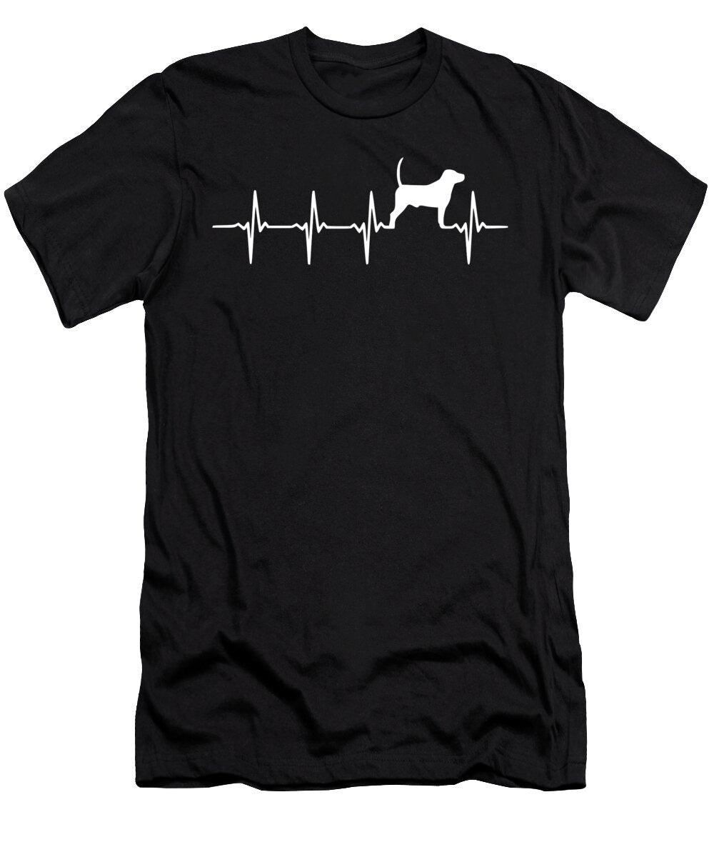 Heartbeat Beagle 222 Titan T-Shirt