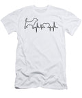 Heartbeat Beagle 3 Titan T-Shirt