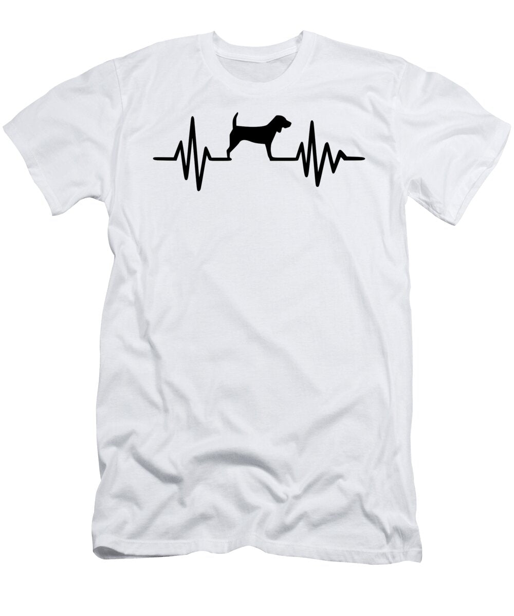 Heartbeat Beagle Titan T-Shirt