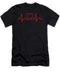 Heartbeat Heart Rate Pulse Gift Idea Haselshirt T-Shirt