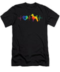 Heartbeat Paw Poodle Tie Dye Hippie Pet Dog Lover Owner Gift Dhbubble T-Shirt