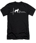 Heartbeat Pulse Line Siberian Husky Mom Dog Lover Teequeen2603 T-Shirt