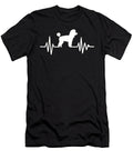 Heartbeat Toy Poodle By Designzz T-Shirt