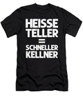 Heisse Teller Schneller Kellner Restaurant Gastronomie Gift Thomas Larch T-Shirt