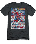 Henri Richard Graffiti Poster Hockey Player NHL Sampadart Gallery T-Shirt
