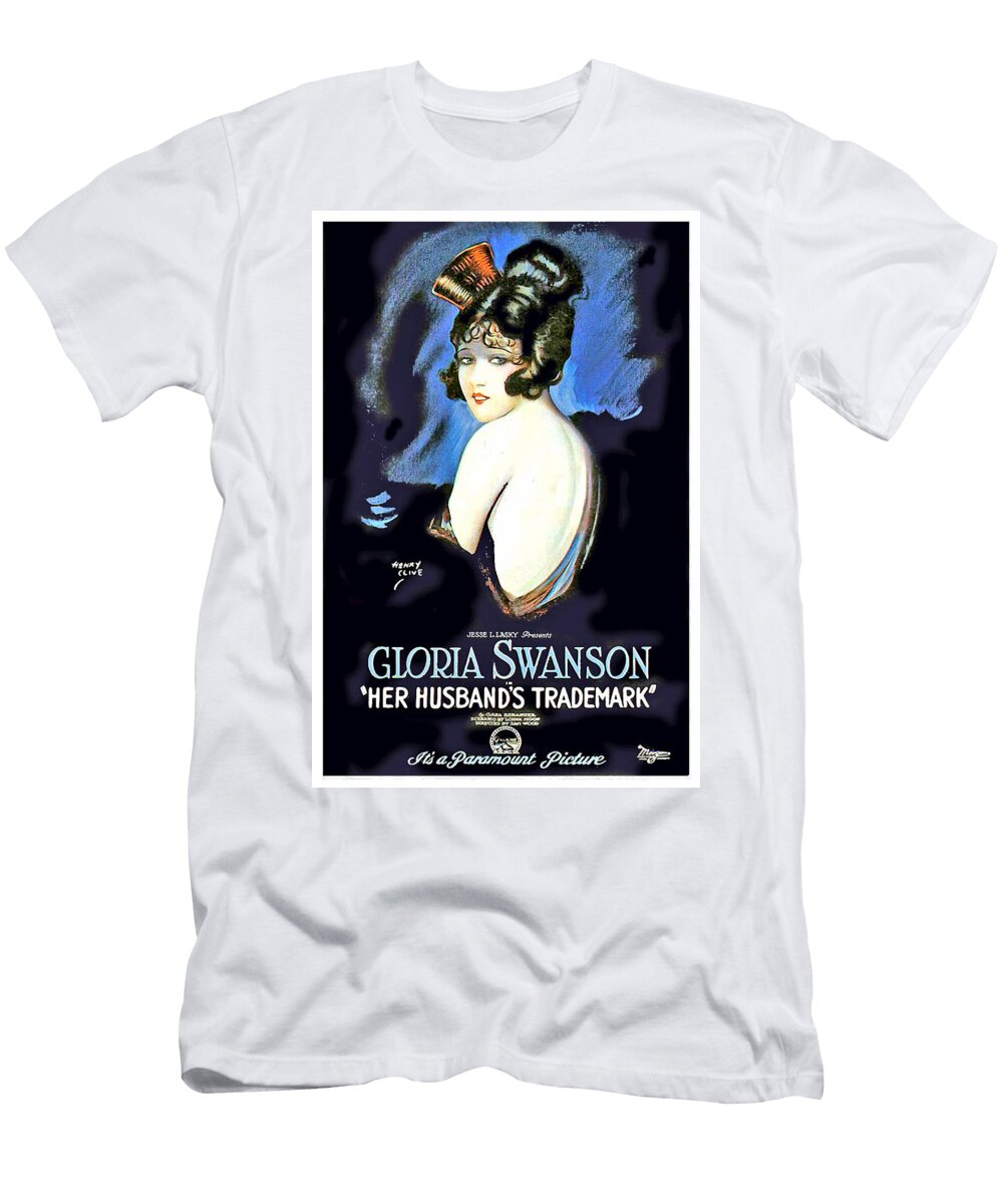 Her Husbands Trademark 1922 Gloria Swanson Original Movie Poster T-Shirt