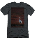Heron At the Estuary Lars Mikkelsen T-Shirt
