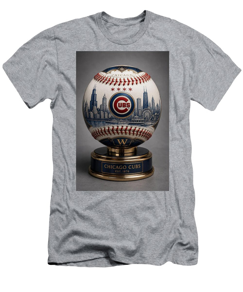 High End Cubs City Baseball Collectible Max Freeman T-Shirt