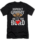Highway Trucker Truck Driver Asphalt Cowboy on the Road Thomas Larch T-Shirt