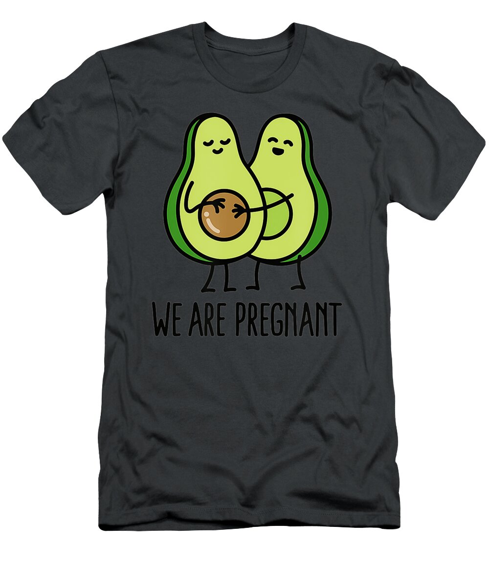 Hilarious We Are Pregnant Avocado Epecting Baby Handsley Nguyen T-Shirt