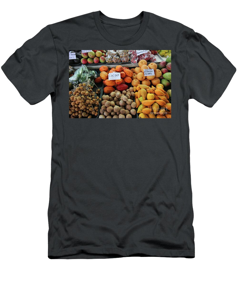 Hilo Hawaii Farmers Market 3415 Jack Schultz T-Shirt