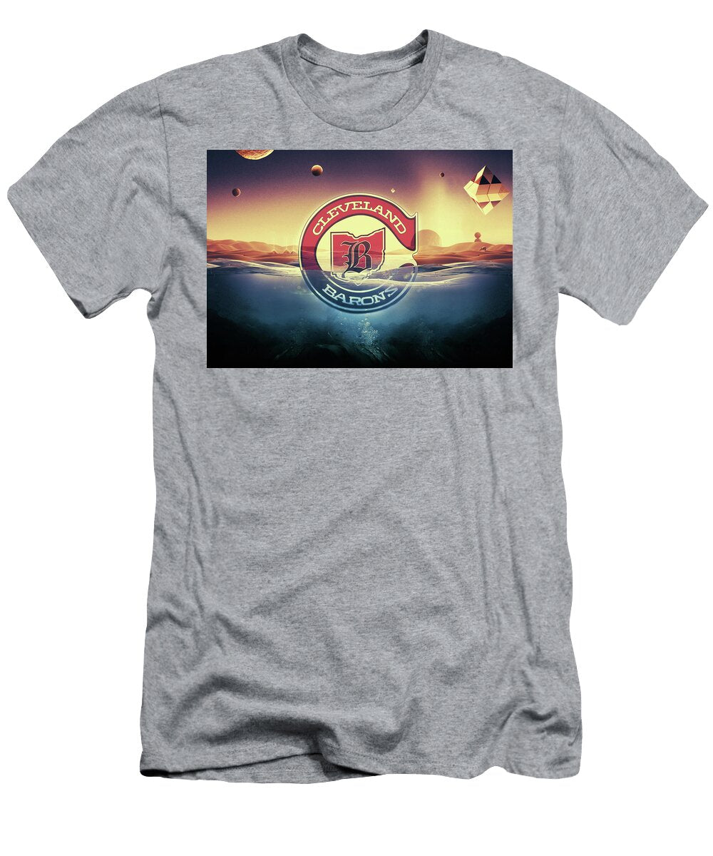 Hockey 3d Cleveland Barons NHL Leith Huber T-Shirt