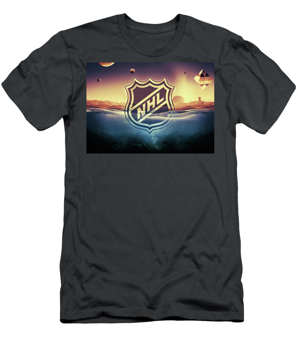 Hockey 3d NHL Leith Huber T-Shirt