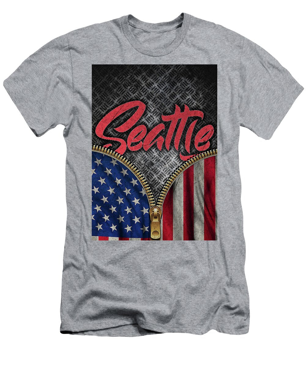 Hockey Art NHL Seattle Leith Huber T-Shirt
