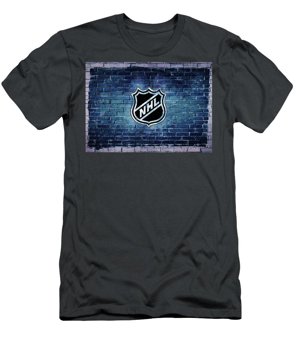 Hockey Blue Hockey NHL Leith Huber T-Shirt