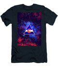 Hockey Nebula Colorado Rockies NHL Leith Huber T-Shirt