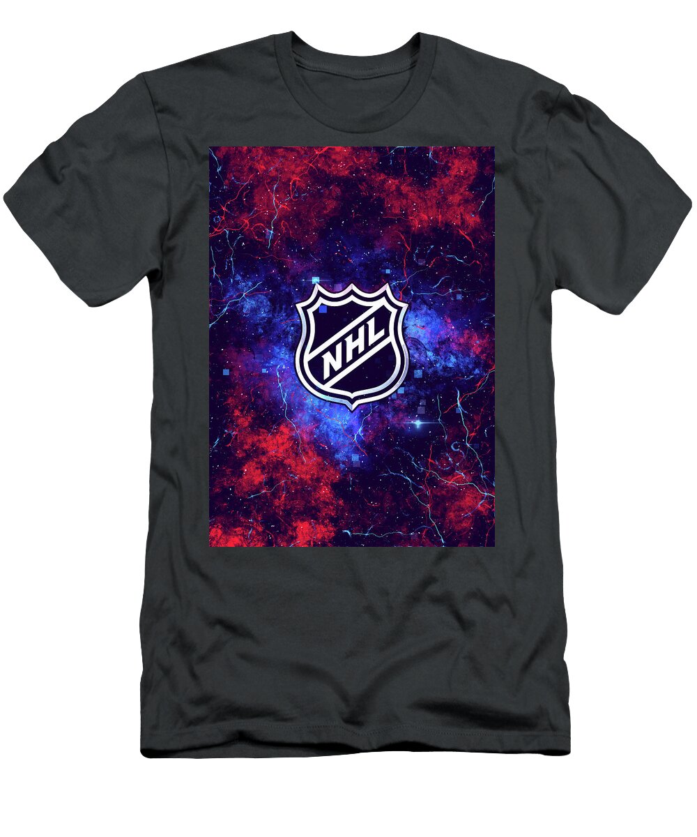 Hockey Nebula NHL Leith Huber T-Shirt