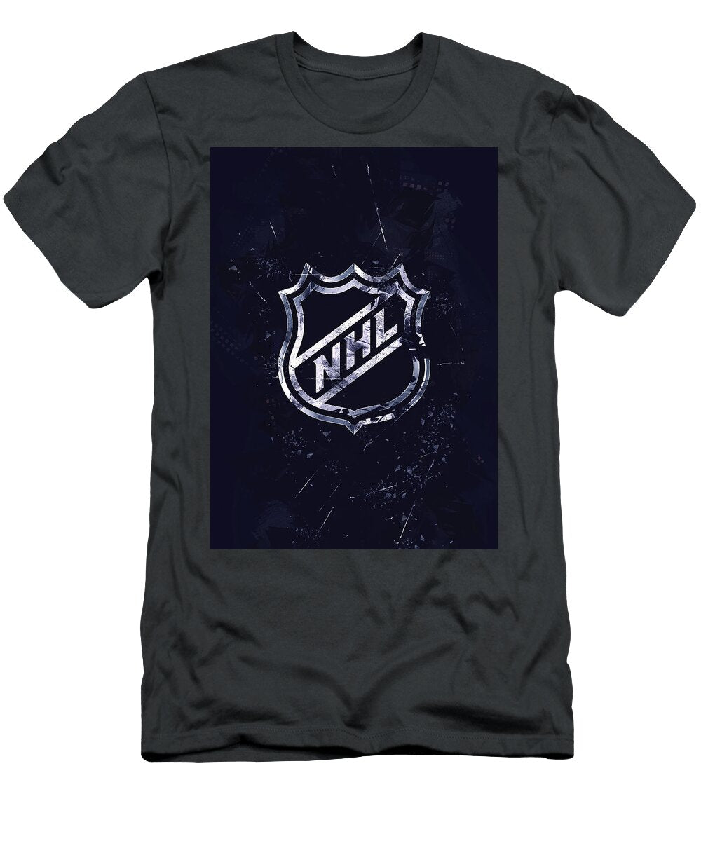 Hockey NHL Art Leith Huber T-Shirt