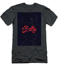 Hockey NHL Seattle Art Leith Huber T-Shirt