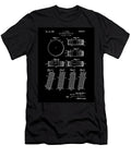 Hockey Puck Patent 1940 Black Stephen Younts T-Shirt
